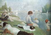 Georges Seurat Bath oil painting reproduction